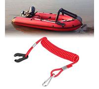 Engine Start Stop Switch Lanyard, Boat Engine Start Ignition Switch Rope, Safety Boat Motor Outboard Kill Switch Key Lanyard Kill Cord for Motorboat and Outboard Engine Motors