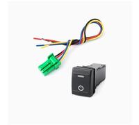 engine start switch 1PC 12V Car LED Radar Fog Light Heat Steering Wheel Power Supply Spotlights Switch Button Fit For VW Volkswagen POLO 04-11(Power supply)