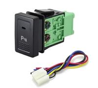 engine start switch 1PC Car LED BSM DRL Power Parking Radar Steering Wheel Switch Button Fit For Suzuki SX4 Swift Grand Vitara 06-12 Auto(Parking radar)