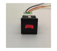 engine start switch Car LED DRL Light Radar Power On Off Camera Anti-side Slip Switch Button Fit For VW Golf 6 V Jetta MK5 Caddy Scirocco(Light bar)