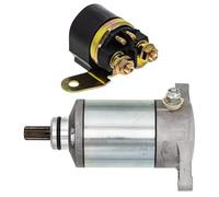 Engine Starter Motor Electric Starter Start Motor Engine For Suzuki For Quadrunner For King LT-4WD LT-F250 LT-F250F LT-F300F 31100-19B20 31800-49100 Electric Starting Parts