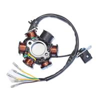 Engine Stator Coil 50 Cc 70 Cc 90 Cc 110 Cc 125 Cc Motorcycle 6 Coil Pole Magneto Flywheel Stator Rotor Motorcycle Replacement Parts Motorcycle Ignition Kit