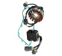 Engine Stator Coil Compatible With Kymco For Maxxer 300 2006-2016 For MXU 300R T3B 2018-2021 18-Pole Stator Generator Regulator Rectifier 31120-LDE9-E00 31600-LBA7-900