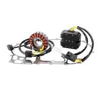 Engine Stator Coil Compatible With SYM For Maxsym For TL500 2019-2020 31120-TL1-000 31600-HJA-900 11395-TL1-000 18-Pole Magneto Stator Regulator Gasket Kit