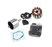 Engine Stator Coil Voltage Regulator Rectifier With Gasket Flywheel Fit For Yamaha YZF R1 FZ8 FZ8 N NA S SA ABS(A)