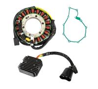 Engine Stator Coil Voltage Regulator Rectifier With Gasket For NTV600 NTV650 Revere RC33 1988 1997 NTV 600 650 1998 Magneto Stator Coil