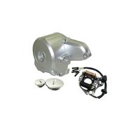 Engine stator crankcase cover Engine 2 Coils Magneto Stator Cover Cap For 50cc-125cc Motorcycle Pit Dirt Bike