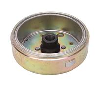 Engine Stator Flywheel for GY6-50 60 80CC, Steel Alloy Flywheel Rotor, High Strength Durable Magneto Flywheel with Stable Performance, Easy Installation for Go Karts Scooters ATV