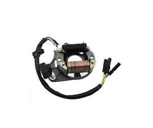 Engine Stator Side Cover Fit For 50cc-125cc Motorcycle Pit Dirt Bike Engine 2 Coils Magneto Stator Cover Cap Motorcycle Engine Stator Cover(Stator)