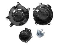 Engine Stator Side Cover Fit For CBR500R, CB500F/X & NX500 2019-2025 Engine Cover Set Pulse Cover Alternator Cover Clutch Cover Motorcycle Engine Stator Cover(Set S)