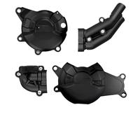 Engine Stator Side Cover Fit For MT-07 Tracer 2014-2025 Engines Protections Covers Set Motorcycle Engine Protection Cover Motorcycle Engine Stator Cover(Set4)