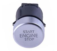 Engine Stop Button 5N0959839, Keyless Switch for Tiguan 2009-2018 LED Round Car One-Button Compatible