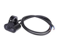 Engine Stop Kill Switch Aluminum Alloy Motorcycle Handlebar Control Switch Dual Button Headlight Flasher Speaker 2 Choice(A2)
