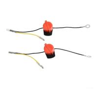 Engine Stop Switch 2pcs Heavy Duty On Off Kill Button for GX110 for gx120 for gx160 for gx200 GX240 for gx270 for gx340 for gx390 Log Splitters Pumps Fit