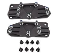 Engine Swap Mount, LS Series Bracket, 2in Steel Compatible with SBC BBC Gen III IV -