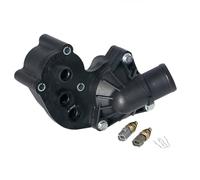 Engine Thermostat Housing For Explorer Sport Trac 4.0l V6 2001 Car Thermostat Housing With 2 Sensors 2L2Z8592BA 2L5E9K478BA