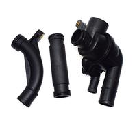 Engine Thermostat & Housing & Pipe Kit 3PCS fit for ROVER 75 45 800 for MG ZS PEM101050, PEP101970, PEP103270