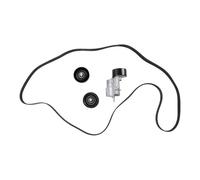 Engine timing belt Compatible With Kia For Forte 2010-2013 For Magentis 2007-2010 1 Set Belt Tensioner Idler Pulley V-Ribbed Belt 6PK2125 25281-25000