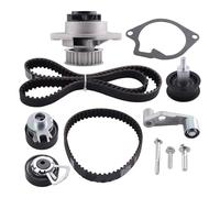 Engine timing belt Compatible With Vw For Polo 1998-1999 For Lupo 2000-2005 For Golf 2002-2006 Alternator Fan Drive Belt Tensioner KP25565XS-1 Set 036198119H 5516XS