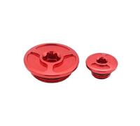Engine Timing Cap For XR650L 1993-2022 Motorcycle Engine Timing Oli Filter Plugs Screw Bolts Set(Red)