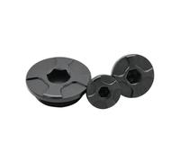 Engine Timing Cap Motorcycle Engine Timing Cover Oil Filler Plug Crankcase Cap For KA&WASAKI KX450F 2009-2018(Black)