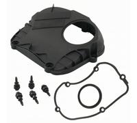 Engine Timing Chain Cover Engine Cover Timing Case Front Housing Seal Kit With Gaskets And Fasteners Structure Leak Suitable for car repair engine maintenance workshop use diy projects