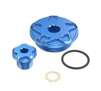 Engine Timing Plug Cover Cap Bolts Compatible With DRZ400 DRZ400S DRZ400E DRZ400SM DR Z 400 E S SM 2000 to 2024(Blue)