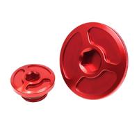 Engine Timing Plug Cover Compatible With CRF150R CRF250R CRF250X CRF450R CRF450X CRF250L CRF250M CRF230F CRF1000L CBR600RR CBR1000RR Motorcycle Models(Red)