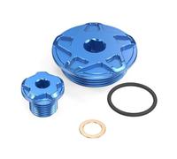 Engine Timing Plugs Bolt Screw 09248-14011 Compatible With 2000-2024 DRZ400SM DRZ400S DRZ400E DRZ400 DR-Z 400 400E 400S 400SM Models Fits Various Dirt Bike And Motorcycle Applications(Blue)