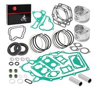 Engine Top End Rebuild Kit STD Piston and Ring Gasket Seal For Kawasaki Mule 2500 2510 2520 3000 3010 3020 4000 4010 4010 Trans KAF620