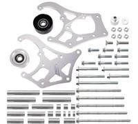 Engine Transmission Mount Support for LS1 1998 1999 2000 2001 2002 LS2 LS3 LS6 LSX LS Sanden 508 Ac Compressor Mounting Bracket(Silver)