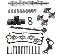 Engine Valve Cover CamShaft & Rocker Arm Kit W/Wiring Harness For A3 A4 Diesel 1.9 2.0 TDI 038109101AH Cylinder head valve cover