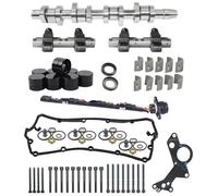 Engine Valve Cover CamShaft & Rocker Arm Kit W/Wiring Harness For VW For Jetta For Golf For Passat Diesel 1.9 2.0 TDI 038109101AH Cylinder head valve cover