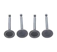 Engine Valve Kit Stainless Steel Intake Exhaust Valve Stem High Performance Replacement Parts for 168F GX160 Gasoline Engine Water Pump 2 Sets