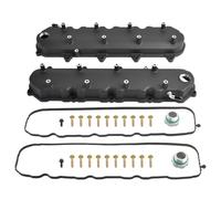 Engine Valve Rocker Cover Engine Part Black Aluminum Valve Cover W/Coil Mount For GM LT GEN V LT1 LT4 L83 L86 5.3 6.2 Car Accessories Parts Car Engine Valve Cover