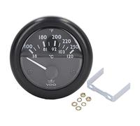 Engine Water Temperature Gauge 2in Dial, Wide Range 38-120℃, Front Waterproof Meter - Sensitive Measurement, Easy Installation, Suitable for and Marine Eng (24V)