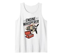 Engine Whisperer, Airplane Maintenance Aircraft Mechanic Tank Top