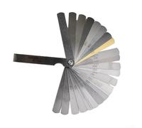 Engine Work Essential 32 Blade Feeler Gauge with Dual Readings in SAE and Metric for Accurate Tolerance Checks