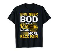 Engineer Bod Like A Dad Bod Engineering Master Builder T-Shirt