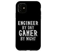 Engineer By Day Gamer By Night Best Gaming Engineering Gamer Case for iPhone 11