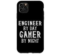 Engineer By Day Gamer By Night Best Gaming Engineering Gamer Case for iPhone 11 Pro Max