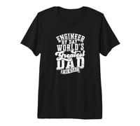 Engineer by Day World's Greatest Dad by Night - Mechanical Premium T-Shirt