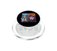 Engineer Day Scroll Hero Night Comic Vector Art PopSockets PopGrip for MagSafe