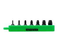 ENGINEER DBZ-301 Socket Screw Extractor Set - Short Bits - Hex socket size 0.89mm∼5mm (Across Flats)