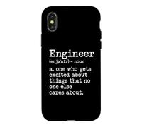 Engineer Definition - Fun Saying Engineering Degree Engineer Case for iPhone X/XS