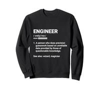 Engineer Definition Funny Sarcastic Engineering Student Sweatshirt