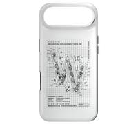 Engineer Engineering Monogram Initial Capital Letter W Name Case for iPhone Air