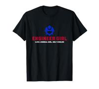 Engineer Girl Funny Cute Engineering Gift For Women T-Shirt