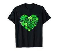 Engineer Job Tools Shamrocks Cute Heart St. Patrick's Day T-Shirt