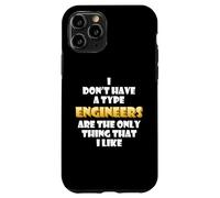 Engineer Joke Costume for Civil Mechanical Engineering Wife Case for iPhone 11 Pro